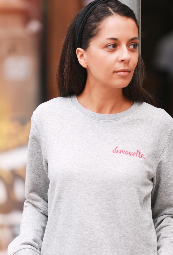 sweat evjf brode demoiselle