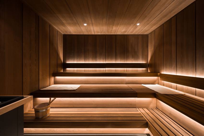 hammam de luxe en bois